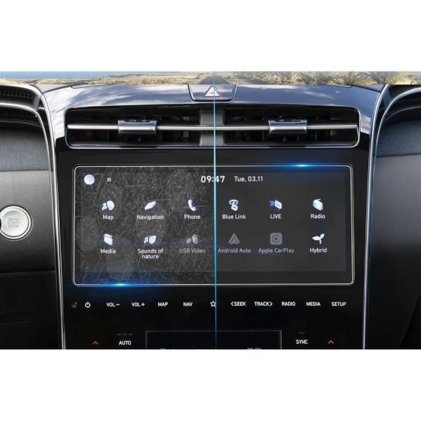 Hyundai Tucson 10.25 inç Multimedya Ekran Koruyucu