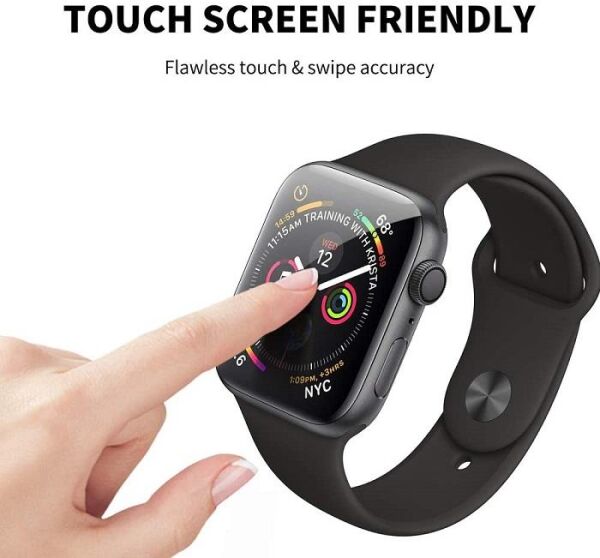 Apple Watch Series 6 Ekran Koruyucu Temperli Esnek Cam (44 mm)