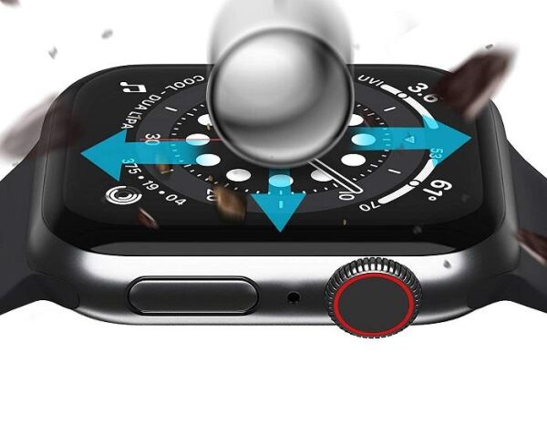 Apple Watch Series 5 Ekran Koruyucu Temperli Esnek Cam (44 mm)