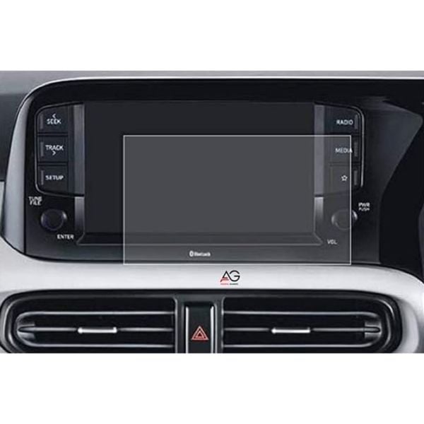 Hyundai i10 8 İnç Mat Ekran Koruyucu Multimedya Şeffaf