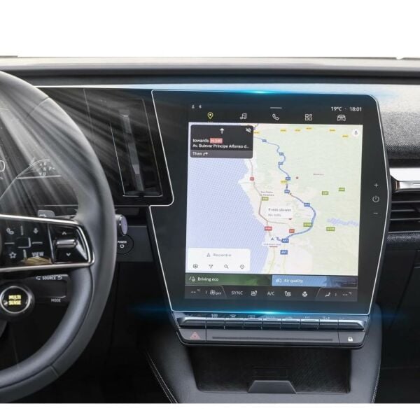 Renault Austral Mat Ekran Koruyucu 12'' Techno Esprit Alpine