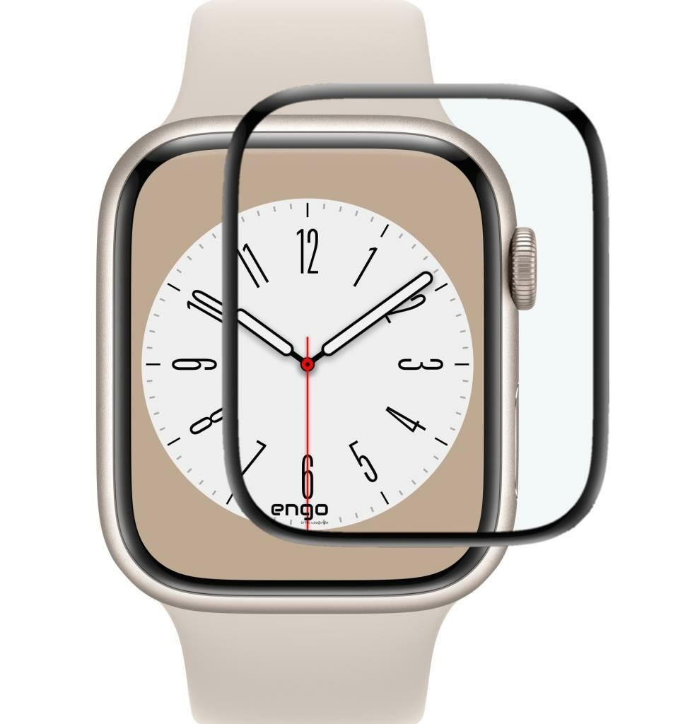 Apple Watch 8 Ekran Koruyucu Flexible Esnek Cam Apple Watch 41mm