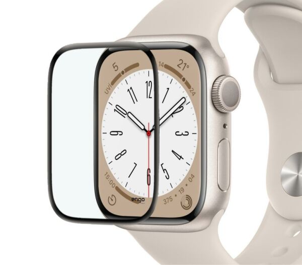 Apple Watch 8 Ekran Koruyucu Flexible Esnek Cam Apple Watch 41mm