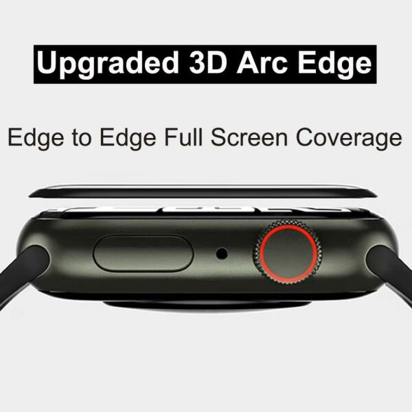 Apple Watch 8 Ekran Koruyucu Flexible Esnek Cam Apple Watch 41mm