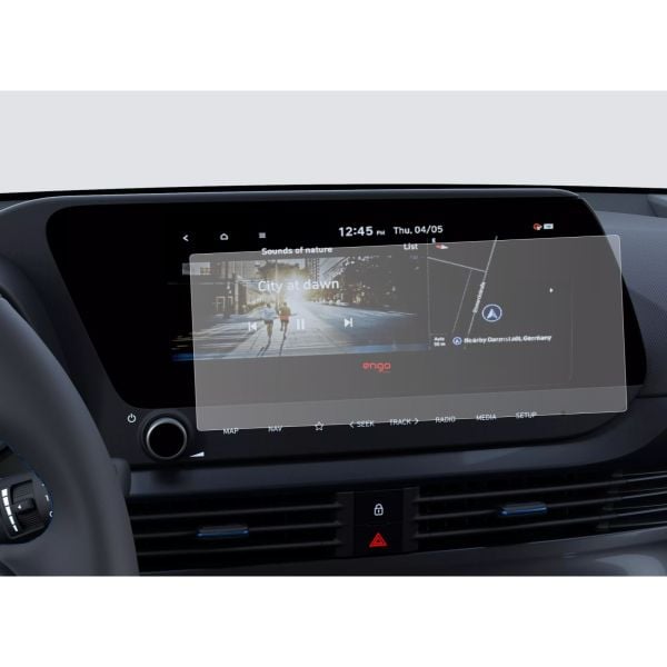 Hyundai i20 10.25 İnç Mat Ekran Koruyucu Multimedya Şeffaf