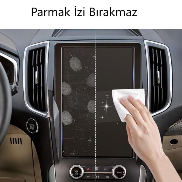 Ford Edge 12 inç Mat Ekran Koruyucu Multimedya Şeffaf