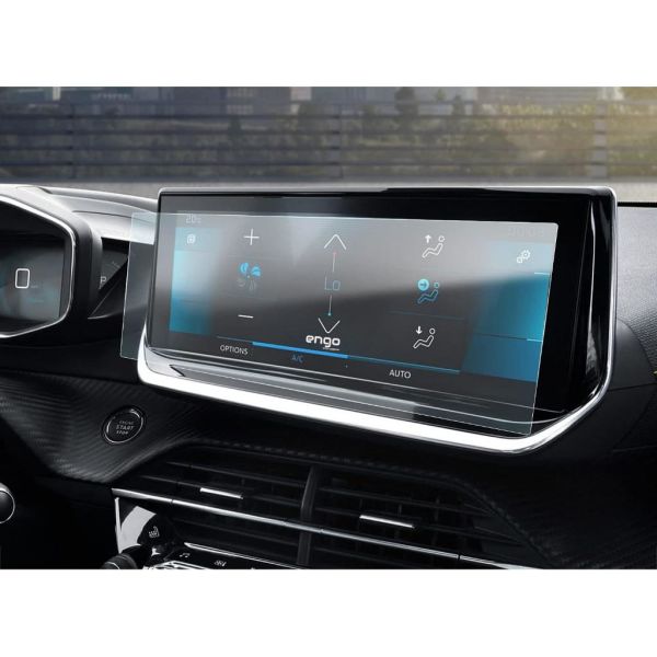 Peugeot 208 10 İnç Ekran Koruyucu Multimedya Şeffaf Nano