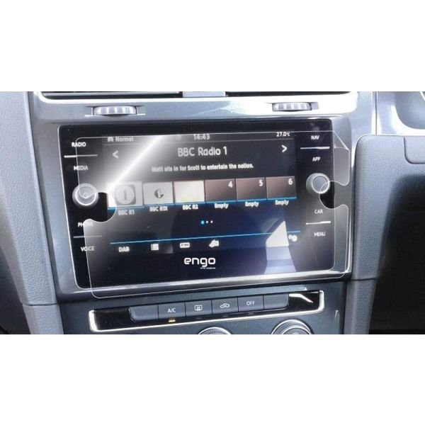 Volkswagen Polo 8 İnç Mat Ekran Koruyucu Multimedya Şeffaf