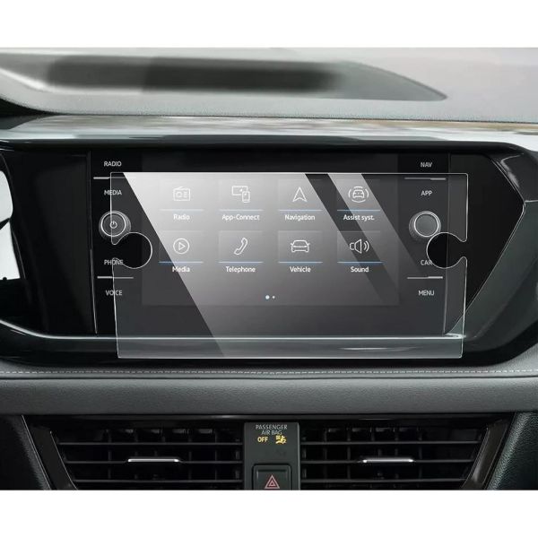 Volkswagen Polo 8 İnç Mat Ekran Koruyucu Multimedya Şeffaf