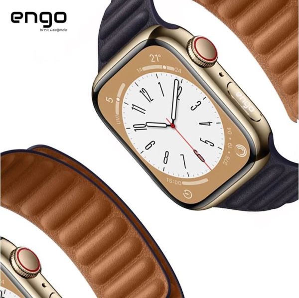 Apple Watch Kordon Watch 8 Baklalı Kordon 45mm