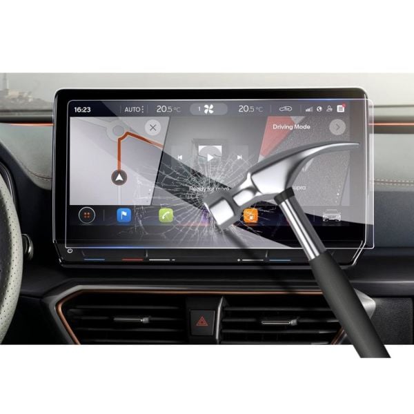 Seat Ibiza 9.2 İnç Multimedya Ekran Koruyucu Şeffaf 2023