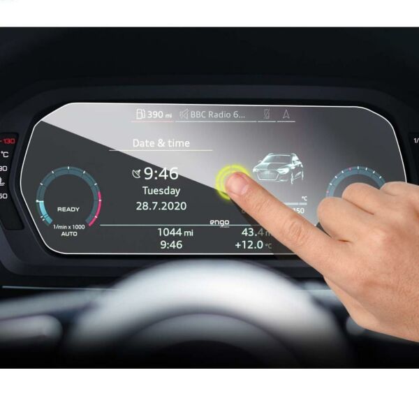 Audi S3 Mat Ekran Koruyucu 12.3 inç Dijital Gösterge
