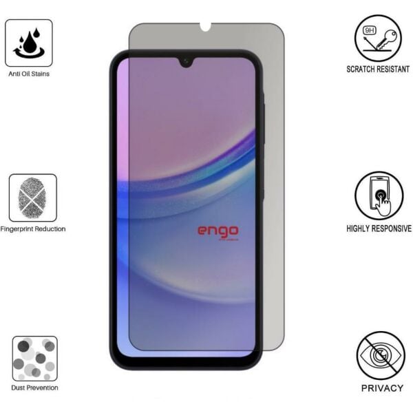 Samsung Galaxy A15 İle Uyumlu Hayalet Ekran Koruyucu