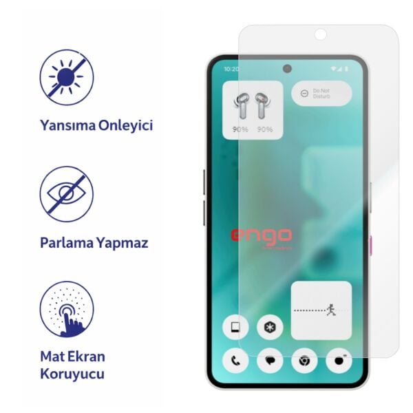 Nothing Phone (3A) Community Edition Mat Ekran Koruyucu