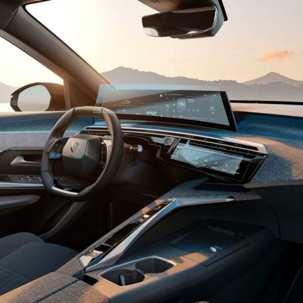 Peugeot 5008 GT Ekran Koruyucu 21 inç i-Cockpit Klima Ekranı