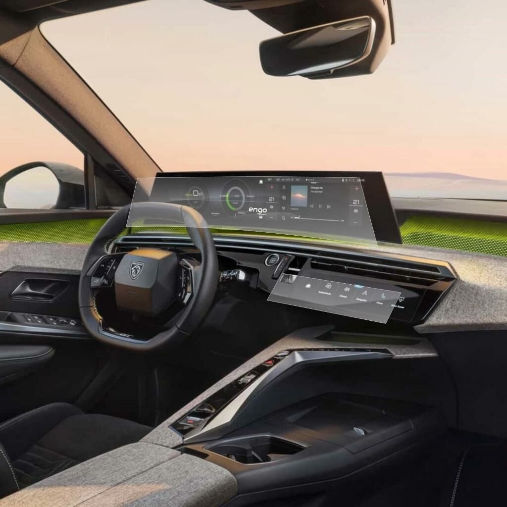 Peugeot 5008 GT Mat Ekran Koruyucu 21 inç i-Cockpit ve Klima
