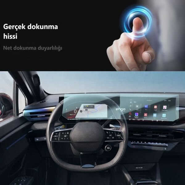 Renault Clio 6 Ekran Koruyucu Esprit Alpine 10.1 inç