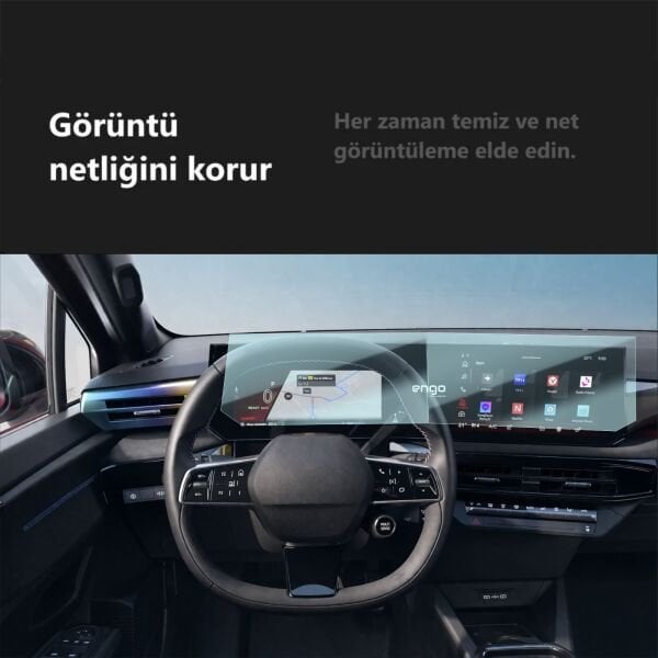 Renault Clio 6 Ekran Koruyucu Esprit Alpine 10.1 inç