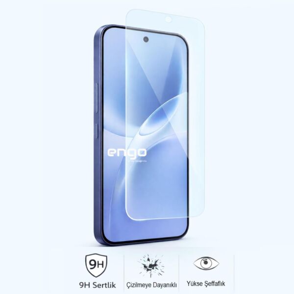 Vivo V70 FE Ekran Koruyucu 9H Şeffaf Nano Parlak V2550