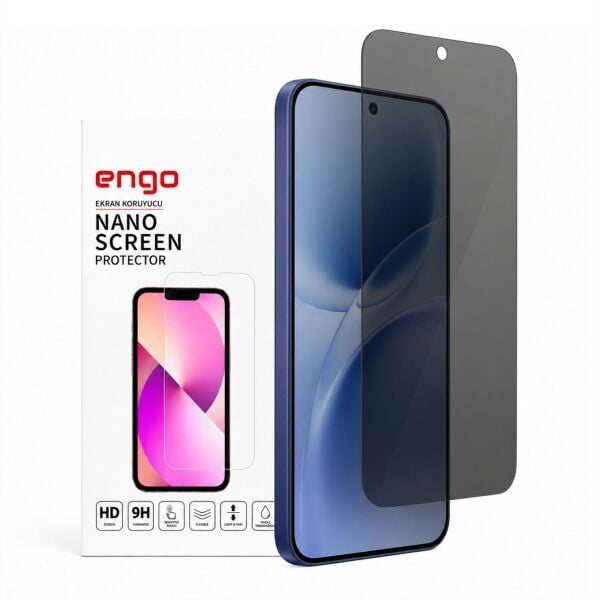 Vivo V70 FE Hayalet Ekran Koruyucu 9H Nano Anti Spy V2550