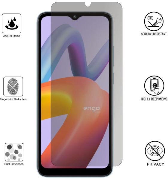 Xiaomi Redmi A2+ İle Uyumlu Hayalet Ekran Koruyucu Şeffaf