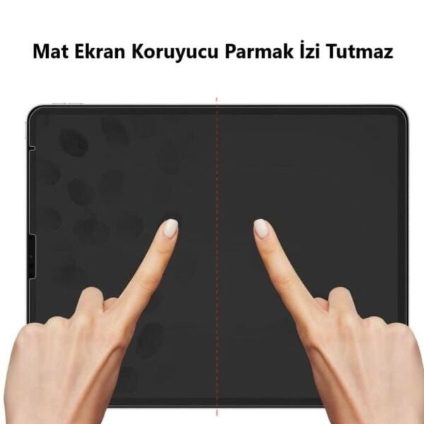 Lenovo Idea Tab K11 Gen 2 11 İnç Mat Ekran Koruyucu Parmak İzi Bırakmayan Yansıma Önleyici, 9H Kırılmaz Nano Cam TB336ZU