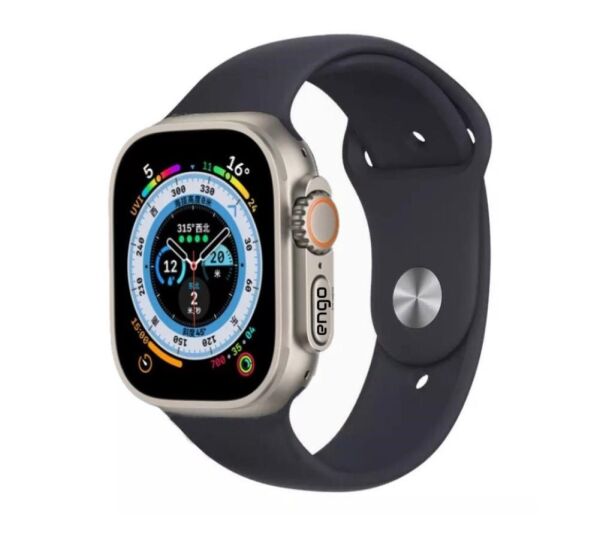 Apple Watch Ultra 49mm Spor Kordon Soft Silikon Band Watch Ultra