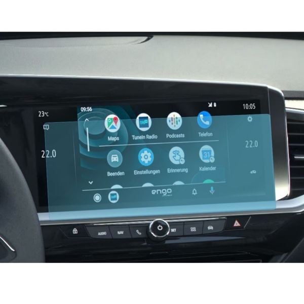 Opel Grandland GS Ekran Koruyucu Şeffaf Multimedya 10 İnç