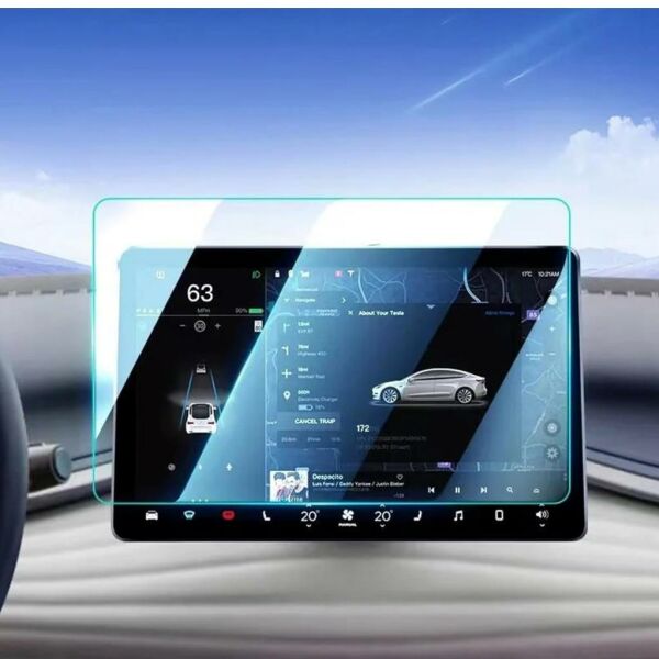 BYD Dolphin Ekran Koruyucu 12.8 inç Multimedya Şeffaf