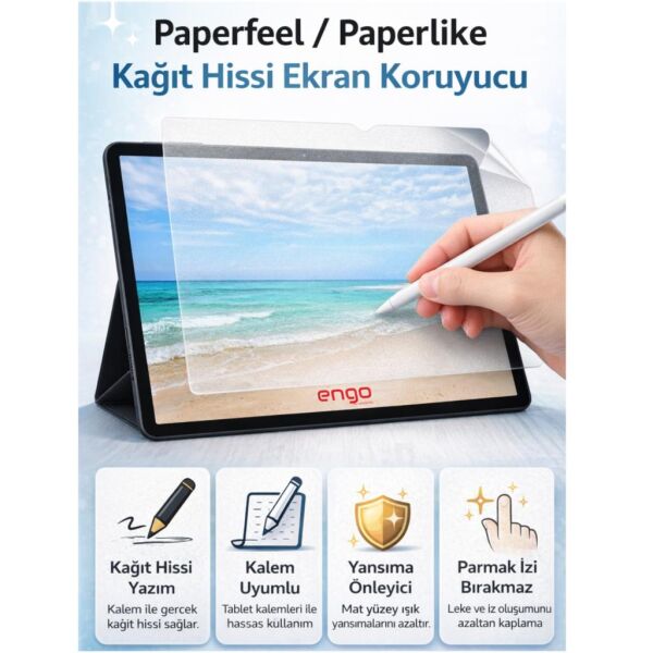 Philips T7310 11 inç Paperfeel Ekran Koruyucu Kağıt Hissi
