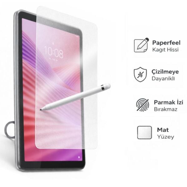 Lenovo Tab One TB305XU 8.7 inç Paperfeel Ekran Koruyucu