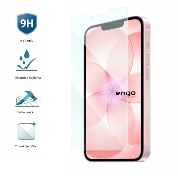 Apple iPhone 17e Ekran Koruyucu 9H Nano Parlak 6.1 inç