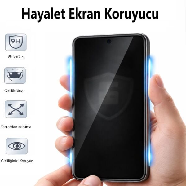 Apple iPhone 17e Hayalet Ekran Koruyucu 9H Nano Şeffaf
