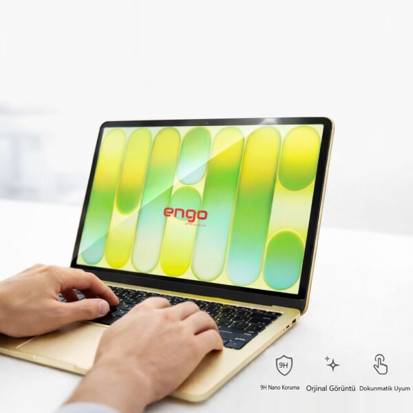 Apple MacBook Neo Ekran Koruyucu 13 inç 9H Nano Parlak A3404