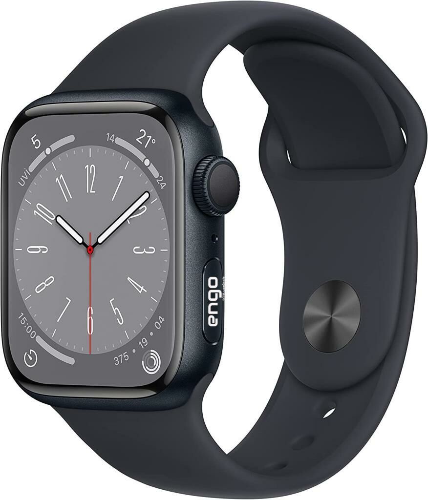 Apple Watch 8 Spor Kordon Watch 41 mm Uyumlu Silikon Spor Kordon