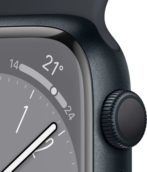 Apple Watch 8 Spor Kordon Watch 41 mm Uyumlu Silikon Spor Kordon