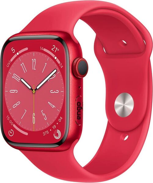 Apple Watch 8 Spor Kordon Watch 41 mm Uyumlu Silikon Spor Kordon