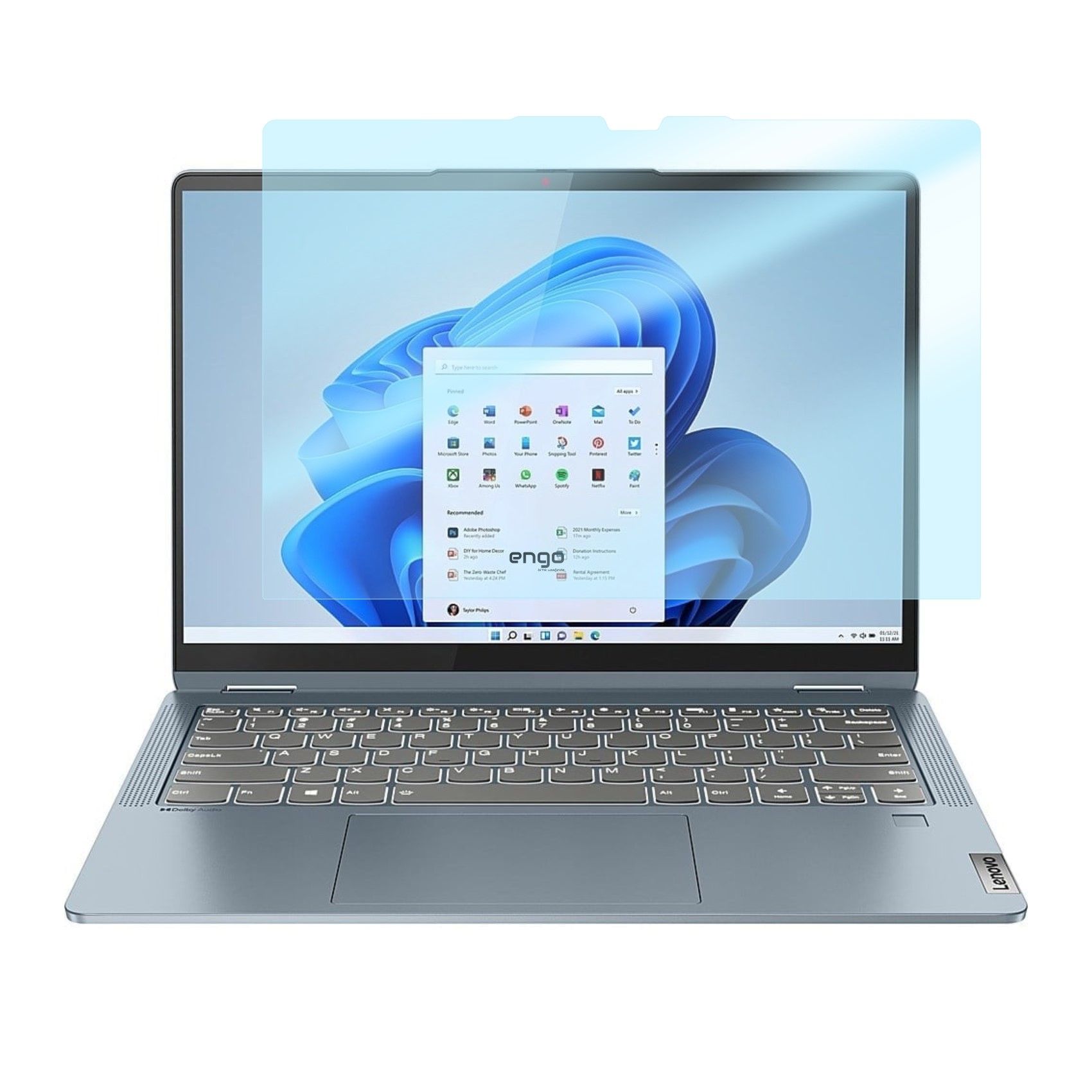 Lenovo IdeaPad Flex 5 14 inç Ekran Koruyucu Nano 16:10