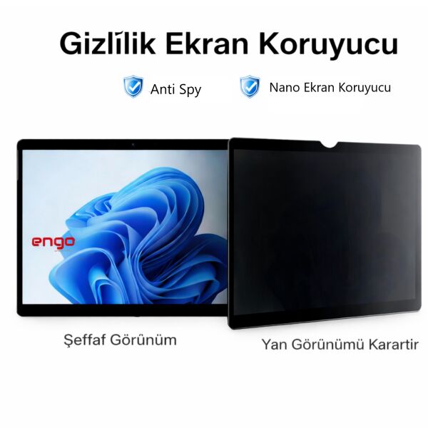 Honor Pad X8b 11 inç Hayalet Ekran Koruyucu 9H Nano Privacy
