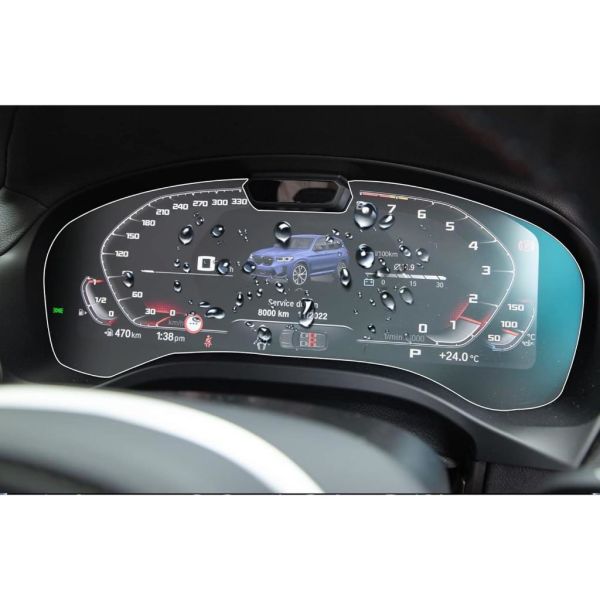 BMW 520i G30 Ekran Koruyucu Nano Şeffaf Dijital Gösterge