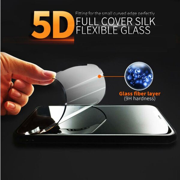 Xiaomi Mi 9 SE Ekran Koruyucu Tam Kaplama Fiber Nano Film