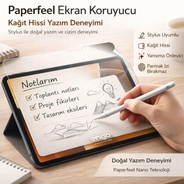 Xiaomi Pad 8 11.2 inç Paperfeel Ekran Koruyucu Kağıt Hissi