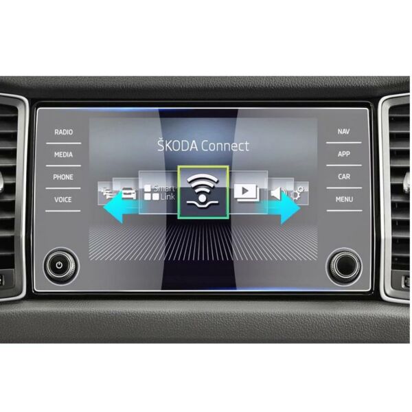 Skoda Kodiaq Ekran Koruyucu 8 inç Multimedya Nano Şeffaf
