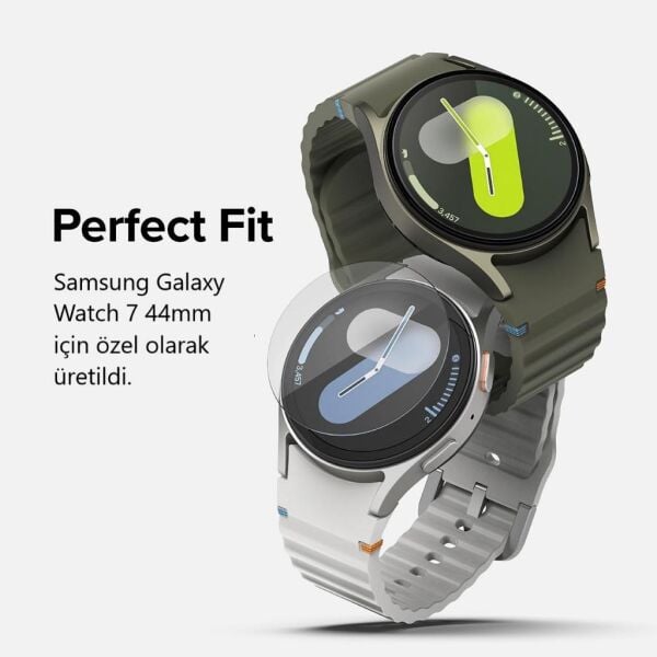 Samsung Galaxy Watch 7 40mm Ekran Koruyucu Nano Parlak 2 Adet
