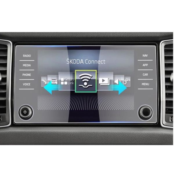 Skoda Karoq Ekran Koruyucu 8 inç Multimedya Nano Şeffaf