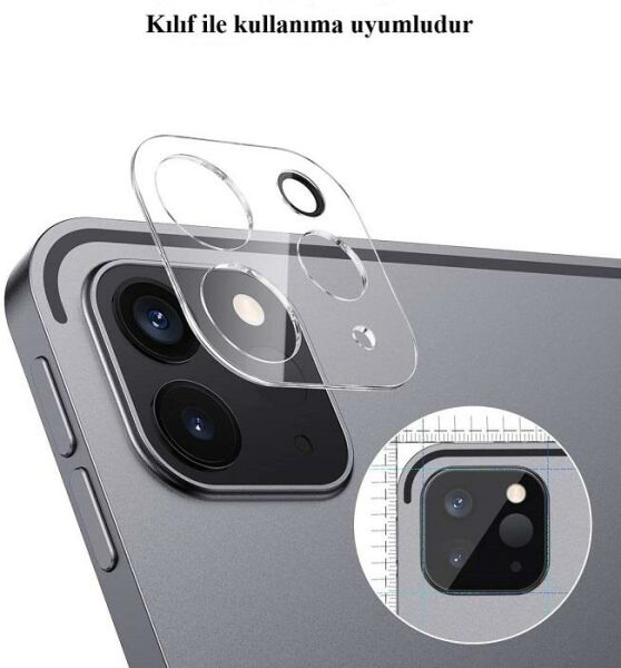 Apple iPad Pro 11 Kamera Koruyucu 2022 4. Nesil