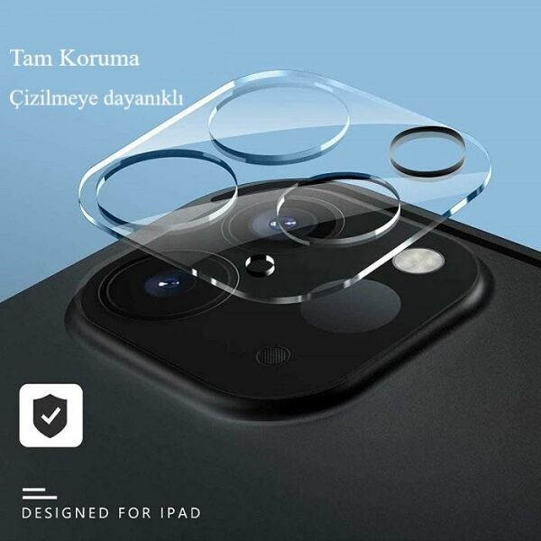 Apple iPad Pro 11 Kamera Koruyucu 2022 4. Nesil