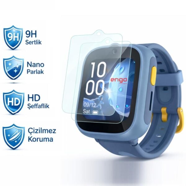 TCL Movetime MT48X Ekran Koruyucu Nano Şeffaf 2’li Set