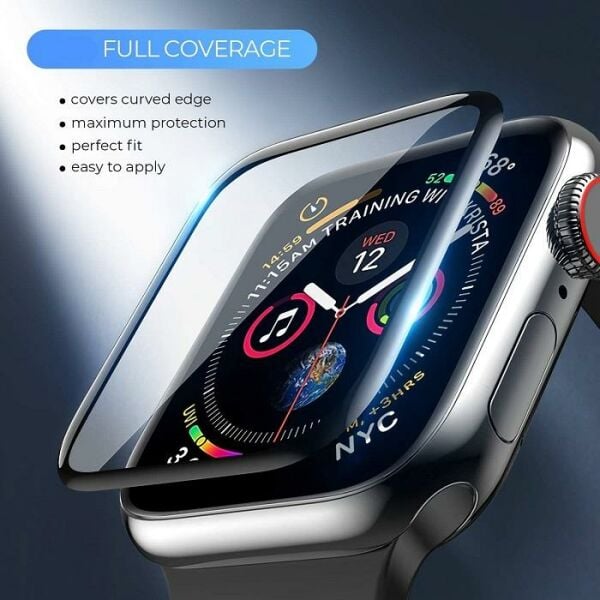 Apple Watch Series 5 Ekran Koruyucu Temperli Esnek Cam (40 mm)