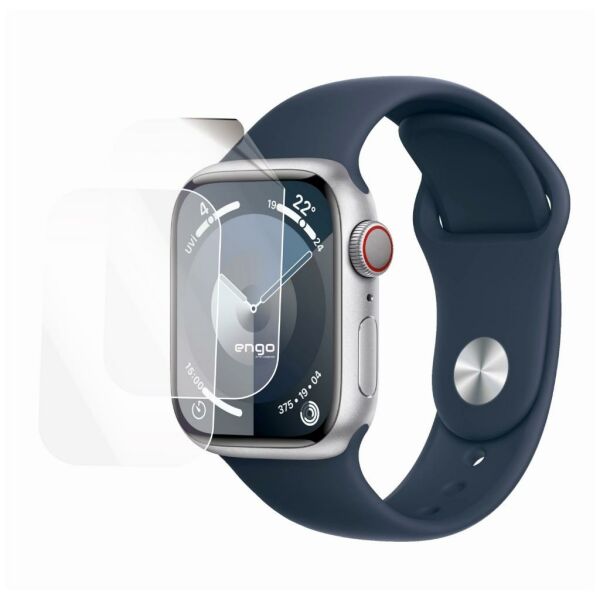 Apple Watch 9 41mm Ekran Koruyucu Şeffaf TPU Film 2 Adet